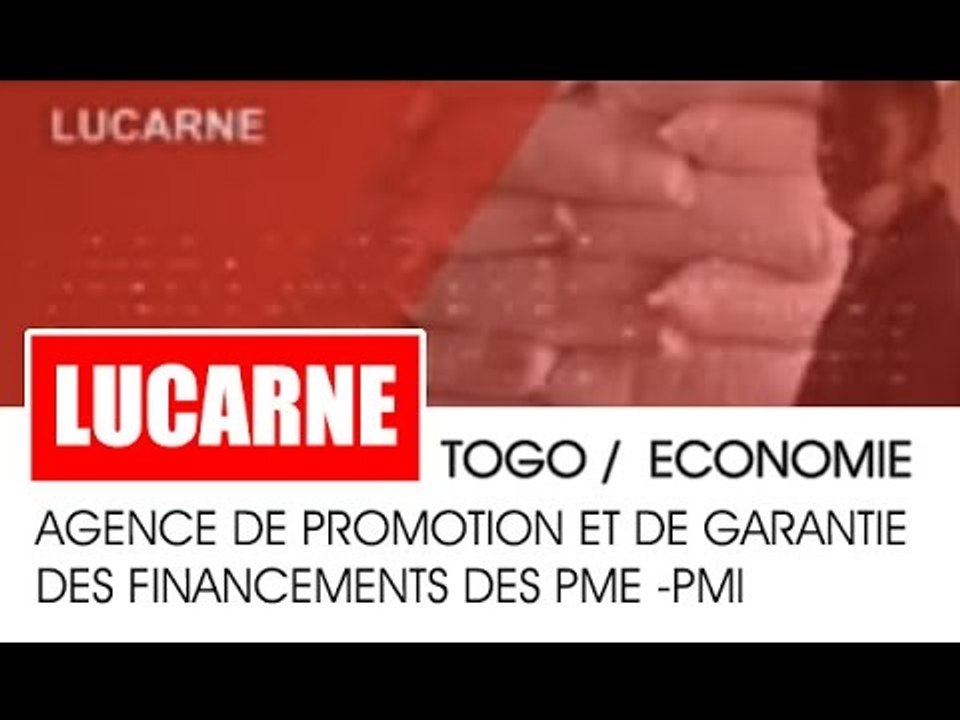 Lucarne / avec L'agence de promotion et de garantie des financements des PME -PMI (TOGO)