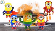 Finger Family Minions Superheroes | Nursery Rhymes for Children & Kids Songs