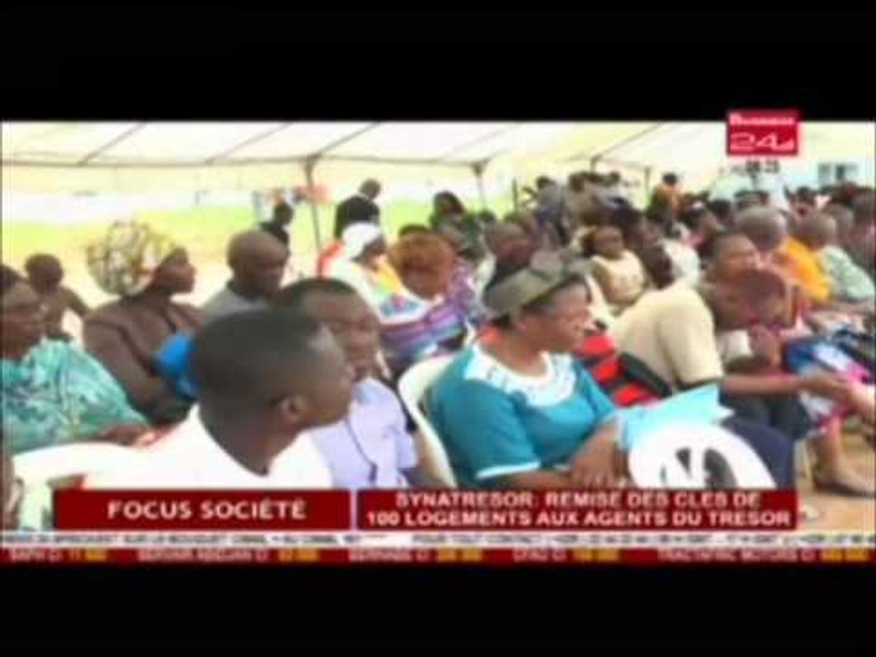 Focus Société Synatresor : Remise des clés de 100 logements aux agents du trésor