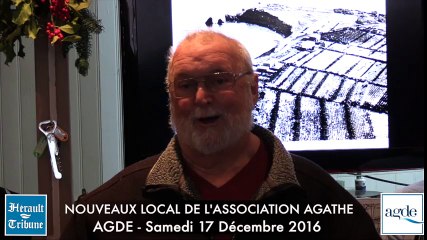 AGDE - L'ASSOCIATION AGATHE INAUGURE SON NOUVEAU LOCAL