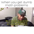 Quand vous obtenez des problèmes mathématiques stupides