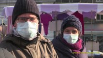 Manifestation contre la pollution de  l'air à Chambéry