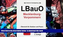 PDF [DOWNLOAD] Landesbauordnung Mecklenburg-Vorpommern: (LBauO M-V) (German Edition) FOR IPAD