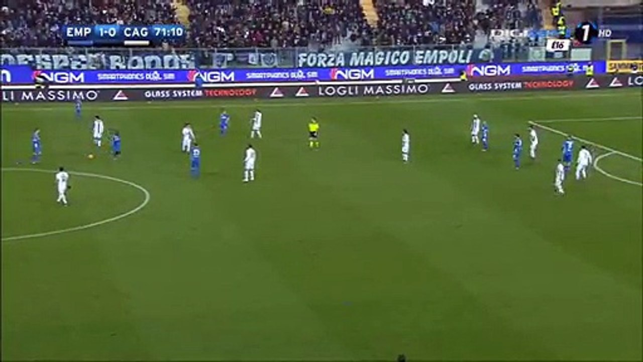 Levan Mchedlidze Goal HD - Empoli 2-0 Cagliari . 17.12.2016