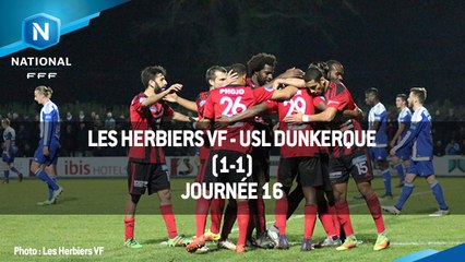 J16 : Les Herbiers VF - USL Dunkerque (1-0), le résumé