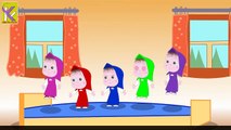 Five Little Mashas Jumping on the Bed / Nursery Rhymes Lyrics And More