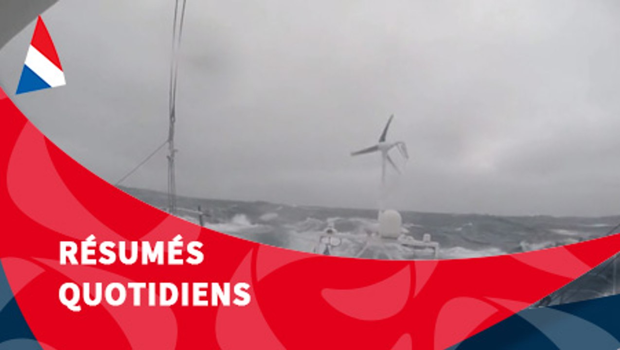 J41 : Dans le Grand Sud, la météo ne fait pas de cadeau / Vendée Globe