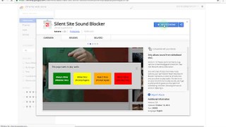 Control Website Sound in Google Chrome with Site Sound Blocker