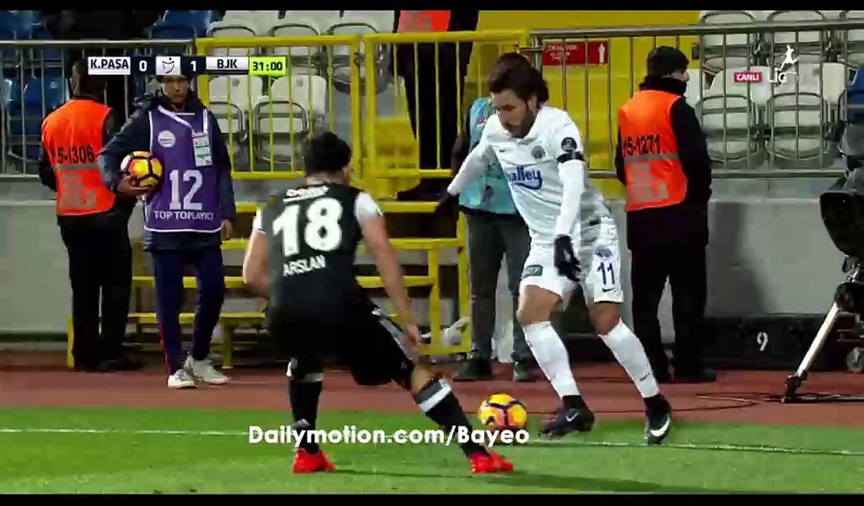 Cenk Tosun Goal HD - Kasimpasa 0-1 Besiktas 17.12.2016