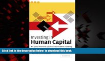 PDF [DOWNLOAD] Investing in Human Capital: A Capital Markets Approach to Student Funding FOR IPAD