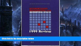 Download [PDF]  International Accounting and Reporting Issues: 1999 Review Not Available Pre Order
