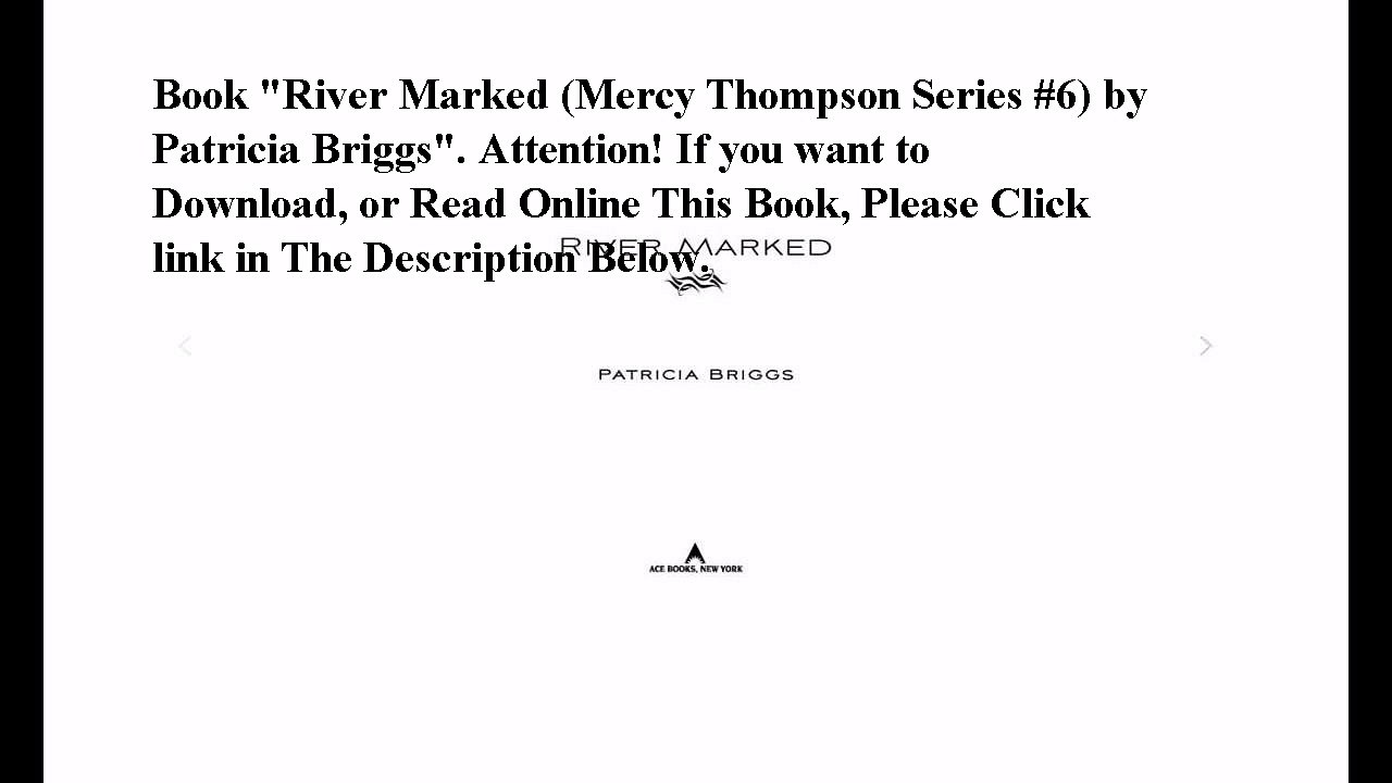 Download River Marked Mercy Thompson Series 6 Ebook Pdf Video Dailymotion