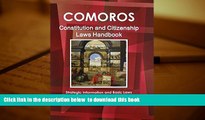 PDF [DOWNLOAD] Comoros Constitution and Citizenship Laws Handbook: Strategic Information and