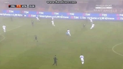 Gianluca Lapadula Goal HD - AC Milan 1 - 0 Atalanta 17.12.2016
