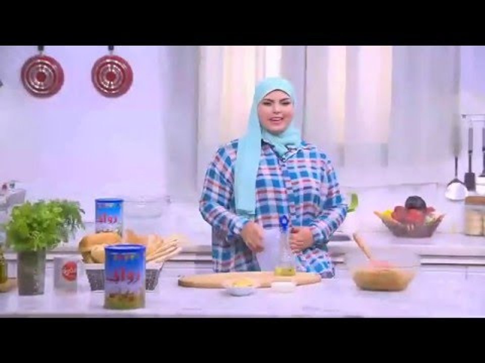 طريقة عمل سندوتشات شاورما دجاج | نجلاء الشرشابي