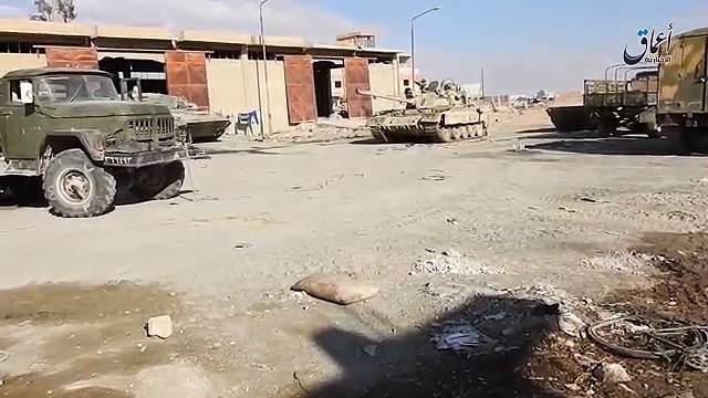 на российской базе в Пальмире было оставлено все, что укладывается в концепцию мобильной партизанской тактики ИГИЛ.