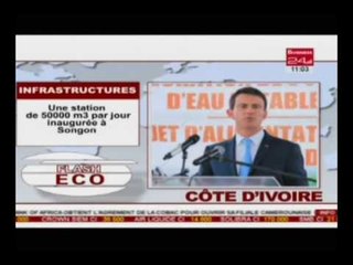 Flash eco infrastructure Une station de 50000 m3 par jour inauguree a Songon