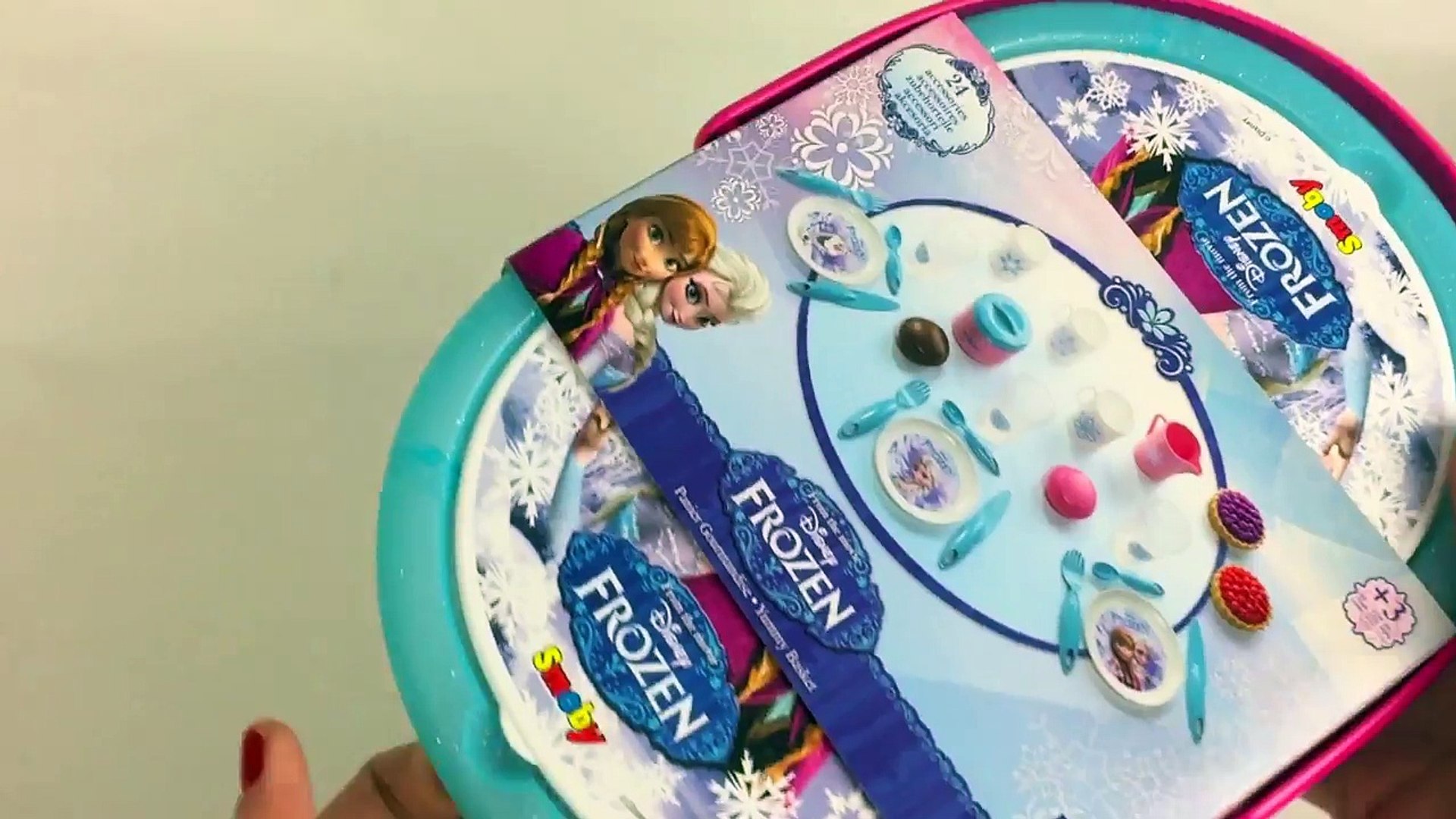 Frozen Picnic Basket With Peppa Pig And Elsa Juguetes Peppa Cesta Cocinita Olaf Pegatines Dailymotion Video