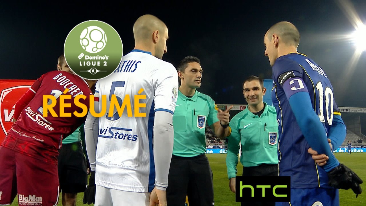 AJ Auxerre - Valenciennes FC (1-1)  - Résumé - (AJA-VAFC) / 2016-17