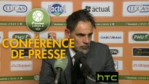 Conférence de presse Stade Lavallois - Amiens SC (2-2) : Marco SIMONE (LAVAL) - Christophe PELISSIER (ASC) - 2016/2017