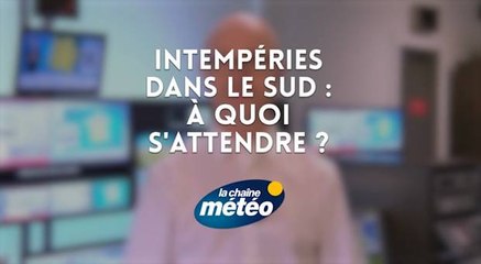 Intempéries dans le sud à partir de lundi