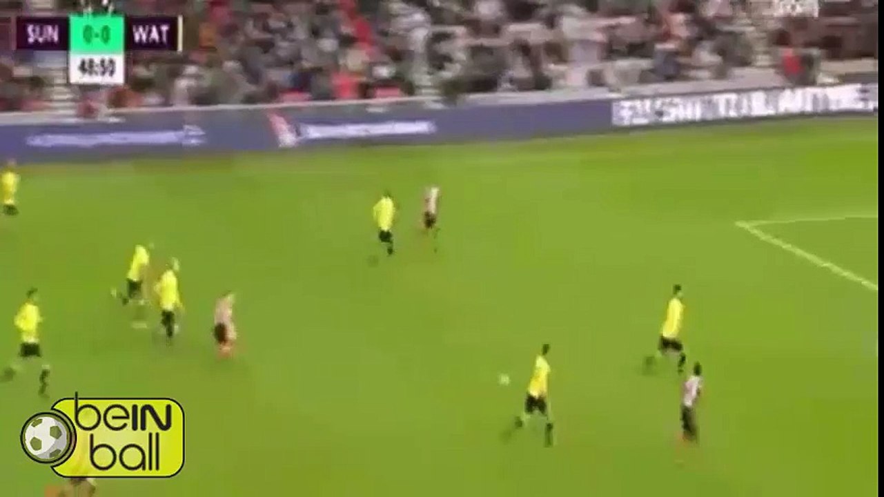 أهداف مباراة سندرلاند و واتفورد - الدورى الإنجليزى - الأسبوع السابع عشر