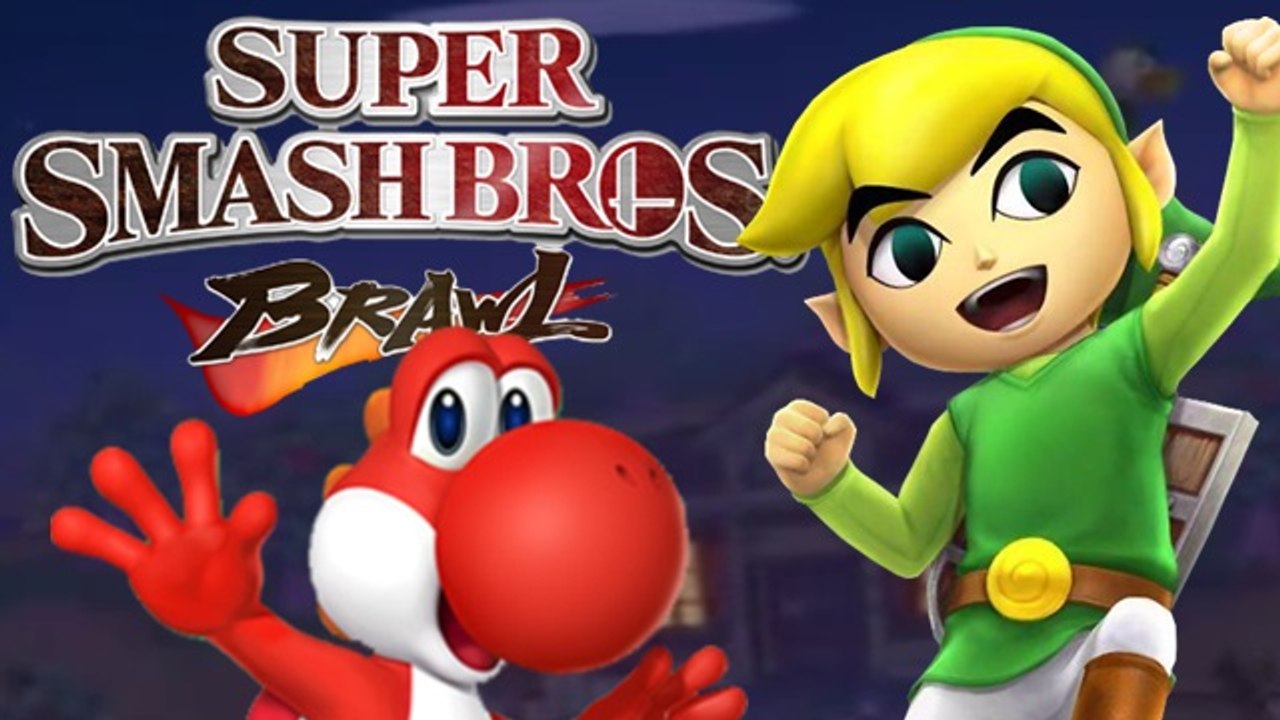 Super Smash Bros Browl (2 Test Runden)mit Toon Link!