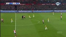 Tighadouini GOAL (1:1) Feyenoord - Vitesse Arnhem