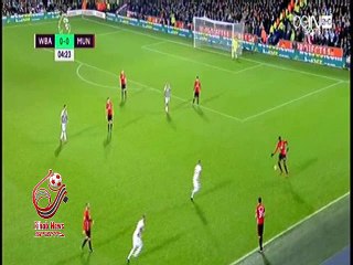 اهداف مباراة ( وست بروميتش ألبيون 0-2 مانشستر يونايتد ) الدوري الانجليزي