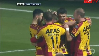 Nils Schouterden Goal HD - KV Mechelen	1-0	Waasland-Beveren 17.12.2016