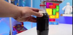 How to Make HUGE Dummy COCACOLA Bottle Shape Jelly Dessrt Easy DIY Gummy Soda Jello!!!