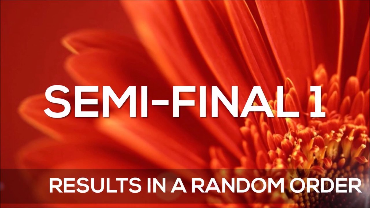 WAO Song Contest / 20th edition / Luxembourg City, Luxembourg / First semi-final results