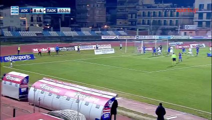 Λέο Μάτος γκολ 61' Κέρκυρα - ΠΑΟΚ 0 - 5