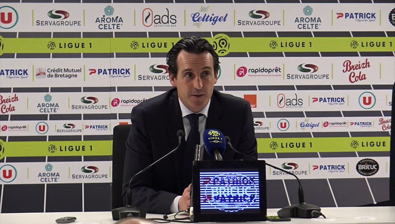 EAG-PSG - Unai Emery: «L’équipe va changer la situation, il va y avoir l’opportunité d’être champion c’est sûr»