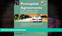 PDF [DOWNLOAD] Prenuptial Agreements : How to Write a Fair and Lasting Contract. (All Forms on