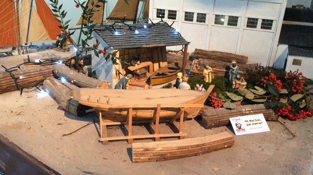 Inauguration de l'exposition des crèches maritimes
