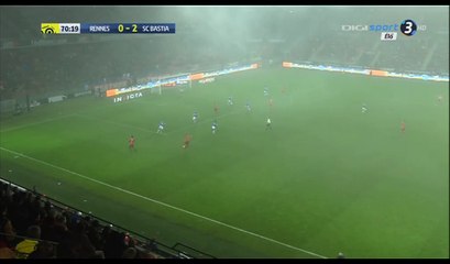 Giovanni Sio Goal HD - Rennes 1-2 Bastia  - 17.12.2016