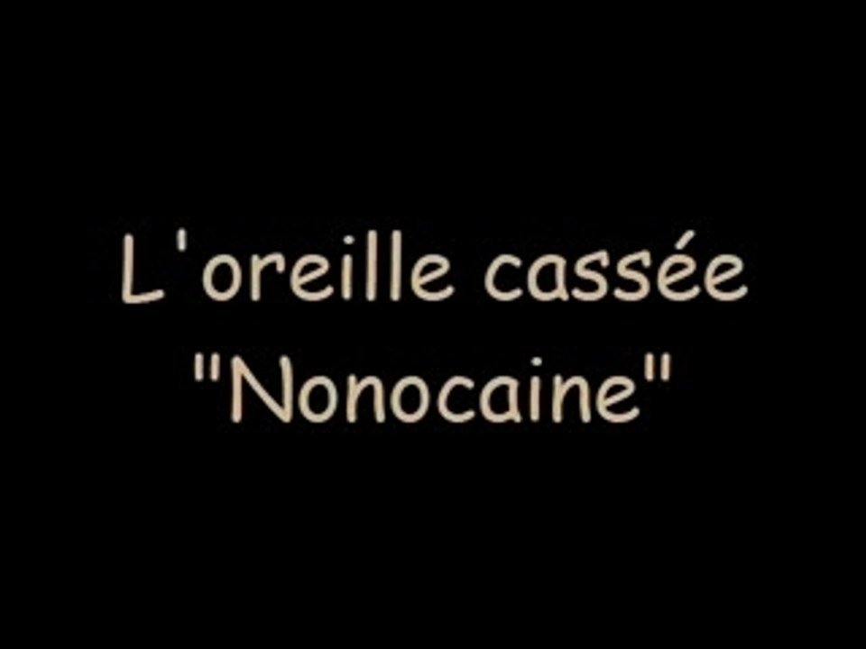 Nonocaine test