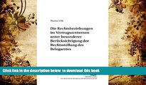 BEST PDF  Die Rechtsbeziehungen im Vertragsarztwesen unter besonderer BerÃ¼cksichtigung der