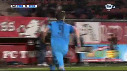 0-1 Wout Weghorst Goal HD - Twente 0-1 AZ Alkmaar - 17.12.2016