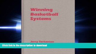 Pre Order Winning Basketball Systems Full Book