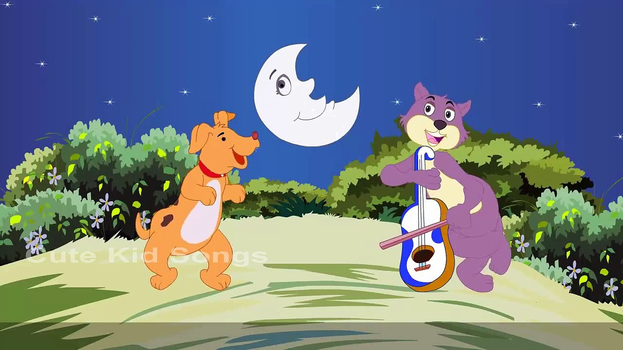 Hey Diddle Diddle Cartoon Rhyme For Kids | 3D Animation English Nursery Rhyme With Lyrics