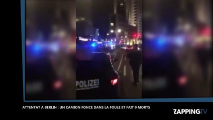 Attentat à Berlin : un camion fonce dans la foule et fait au moins 9 morts