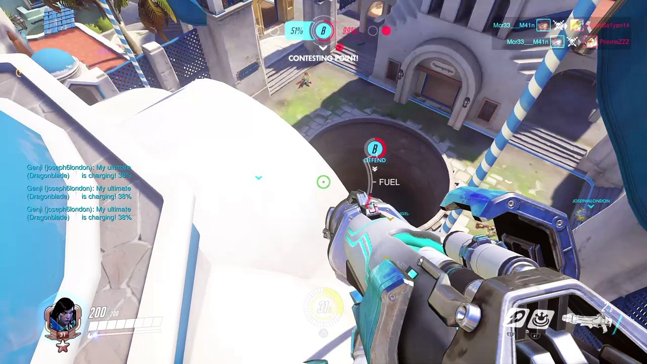 You're powered uhhh shit