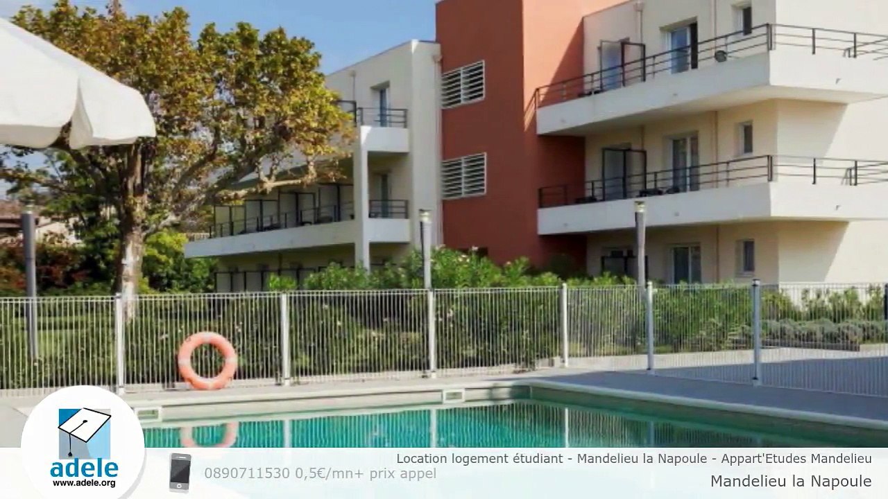 Location logement étudiant - Mandelieu la Napoule - Appart'Etudes Mandelieu