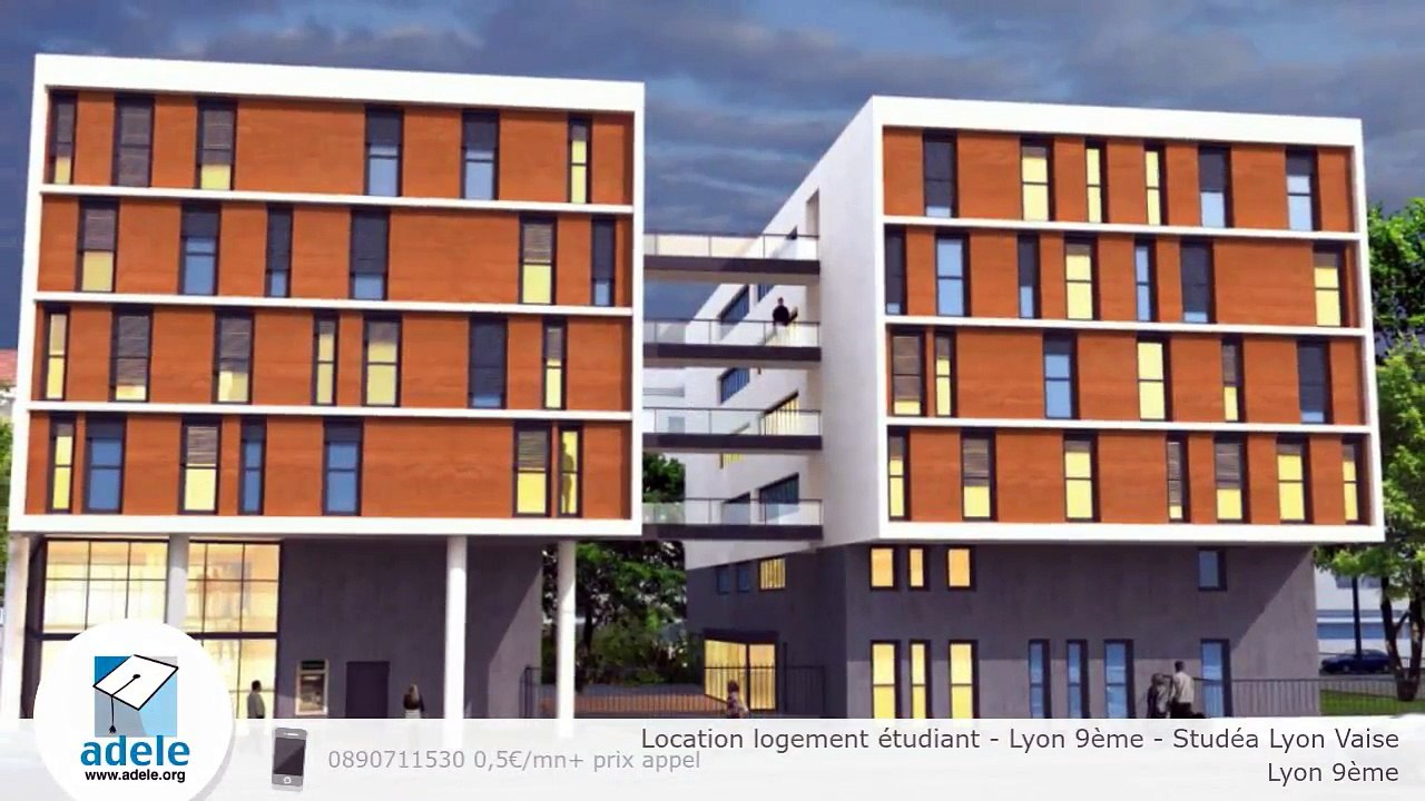 Location logement étudiant - Lyon 9ème - Studéa Lyon Vaise