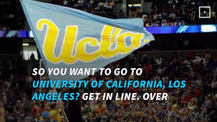 UCLA became the first college in the U.S. to receieve 100,000 applications