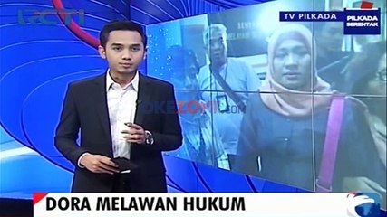 Dora Jalani Pemeriksaan di Mapolres