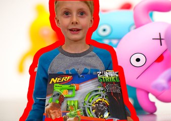 NERF ZOMBIE STRIKE ОБЗОР / СВЯТОЙ НИКОЛАЙ ПОДАРКИ