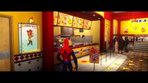 [ Lightning McQueen ] Spiderman Funny Compilation with Disney Cars Lightning Mcqueen Cars !!.mp4